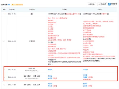 好未來(lái)教育法定代表人變更 馮星星接替樊保榮，信息系統(tǒng)集成服務(wù)成新方向